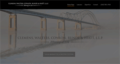 Desktop Screenshot of cwcmlaw.com